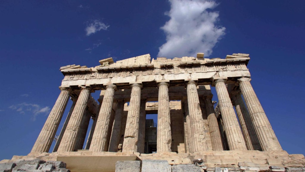Visitarán la Acrópolis por la ola de calor en Grecia