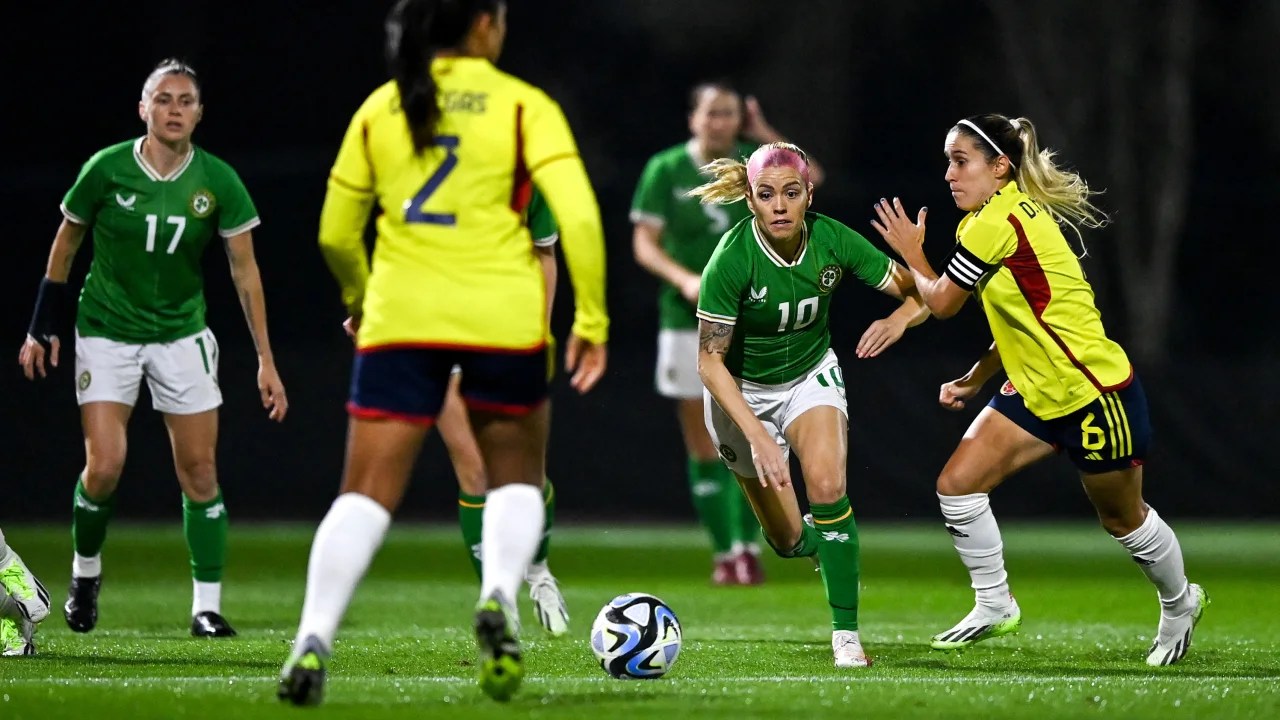 Mecz towarzyski kobiet pomiędzy Republiką Irlandii a Kolumbią został przerwany po 20 minutach gry