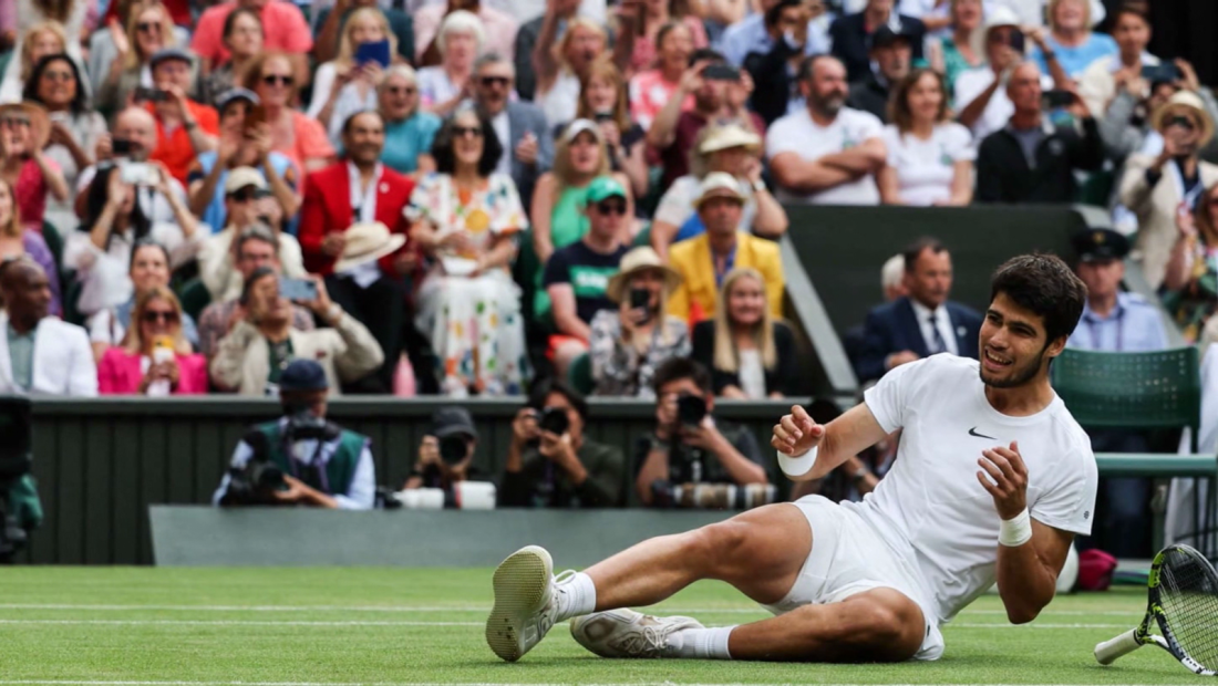 Carlos Alcaraz recuerda su niñez tras ganar Wimbledon