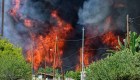Incendios en Grecia: Evacúan a 1.200 niños de campamento de verano