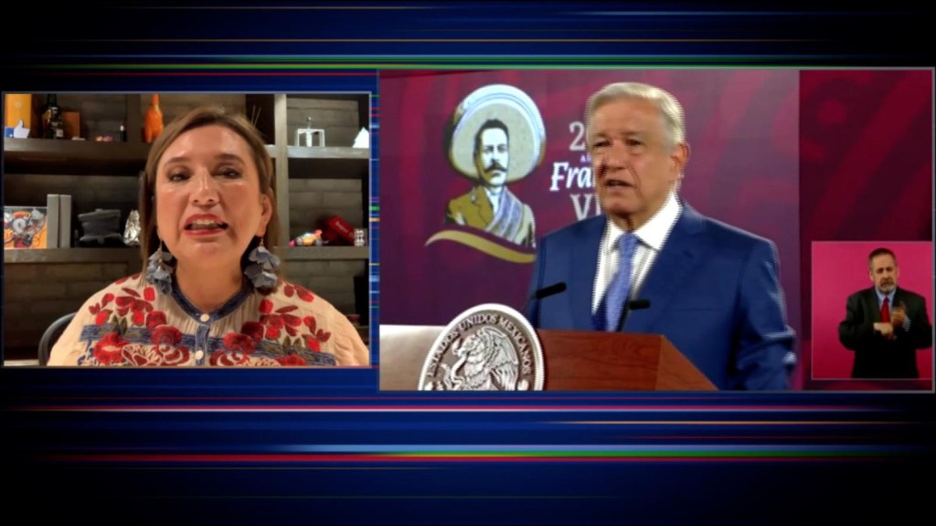 Xóchitl Gálvez pide a López Obrador que se comporte como jefe de Estado