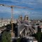 Imágenes de dron registran el avance de las obras Notre Dame