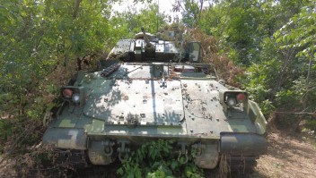 Ucrania recibe vehículos blindados de combate Bradley