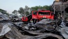 Los escombros en Odesa ante falta de defensa aérea