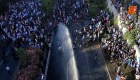 Dispersan protesta en Israel con cañones de agua