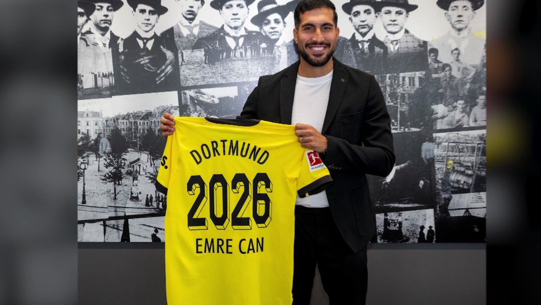Así anunció Borussia Dortmund la renovación de Emre Can