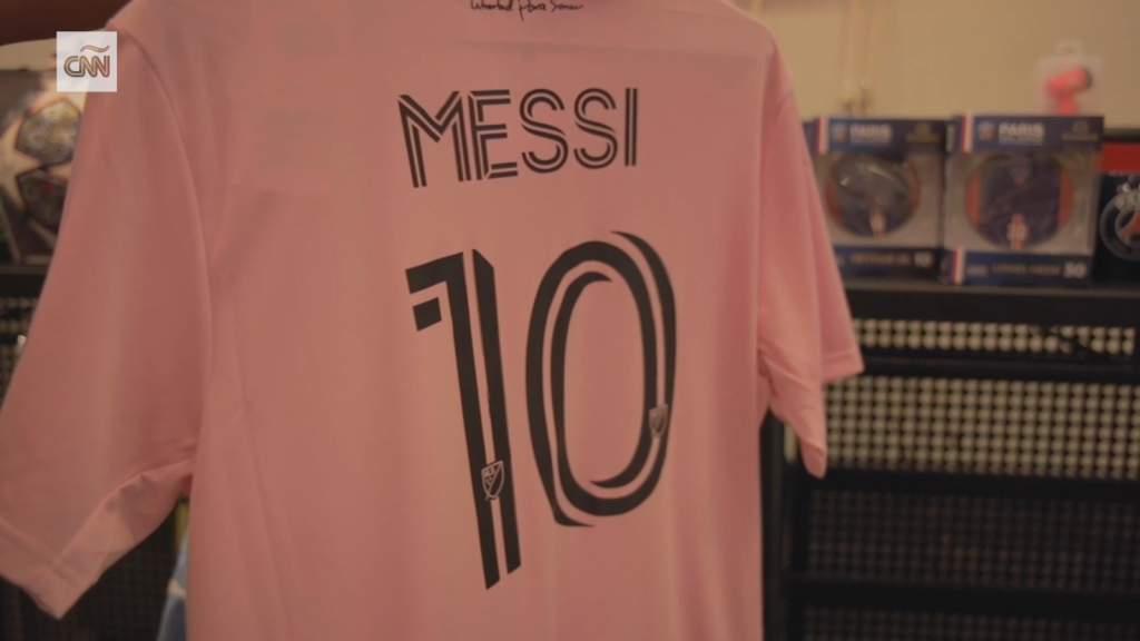 Los tiempos de espera para obtener una camiseta auténtica del Inter Miami  de Messi