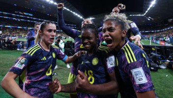 Las reacciones de las jugadoras colombianas tras su triunfo en el Mundial ante Alemania