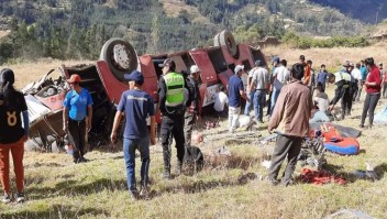 Accidente bus Perú