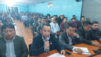 Los representantes de juntas directivas y concejo de alcaldes hablan sobre las elecciones en Guatemala. (Crédito: 48 Cantones Oficial)