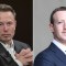 Elon Musk y Mark Zuckerberg.