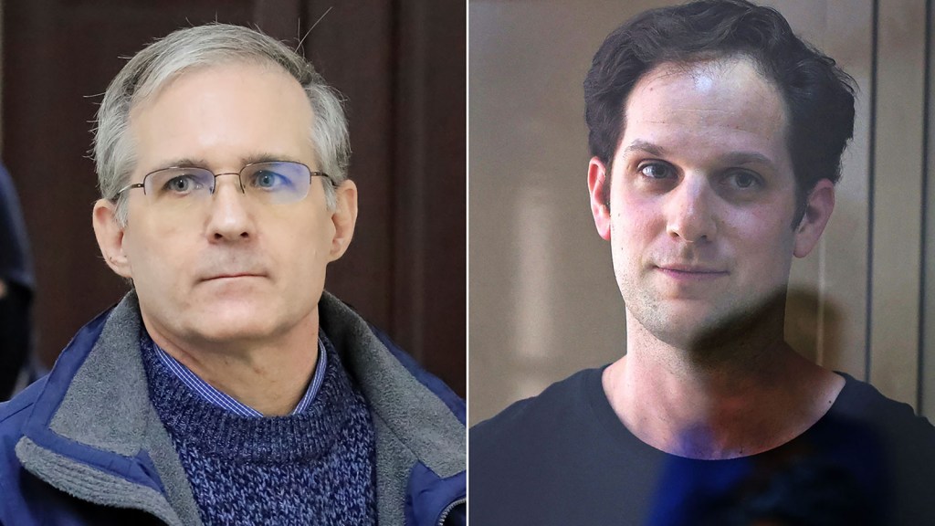 Funcionarios estadounidenses informan a CNN que siguen en marcha los esfuerzos para conseguir la liberación de Paul Whelan y Evan Gershkovich, los dos estadounidenses detenidos en Rusia. (Foto: Reuters)