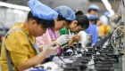 El sector manufacturero y la producción en China continúan tropezando