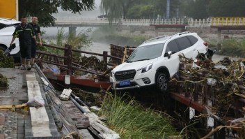 Las imágenes más impactantes de las inundaciones en China
