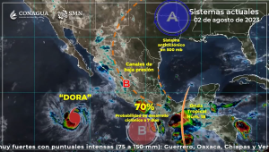 ¿Cuál será el impacto del huracán Dora en México?