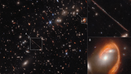 La NASA publicó nuevas imágenes del cúmulo de galaxias 