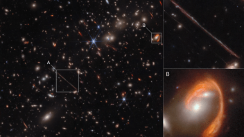 La NASA publicó nuevas imágenes del cúmulo de galaxias "El Gordo"