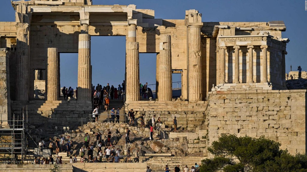 Grecia limita el número de visitantes de la Acrópolis desde septiembre