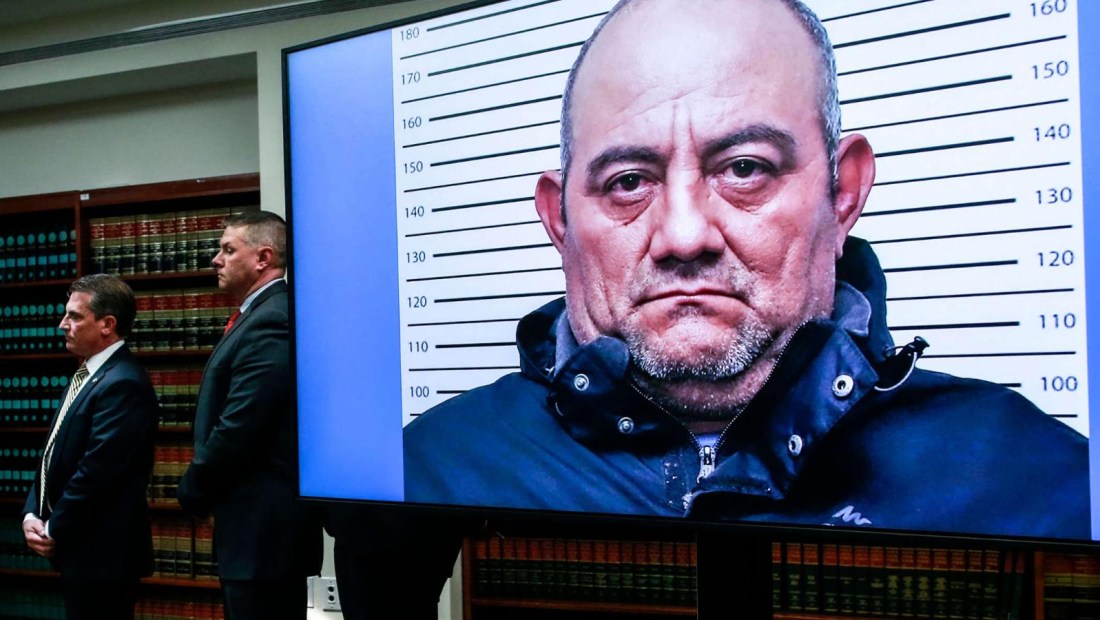 Dan 45 años de cárcel al narco colombiano "Otoniel"