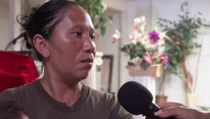 Madre de migrante lamenta la pérdida de su hijo en el Río Bravo