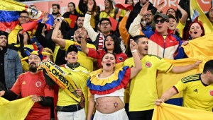 Los colombianos en Australia están entregados con su selección