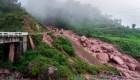 Mira el impactante deslizamiento de tierra en la India