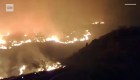 Impresionantes imágenes de los incendios en Tenerife
