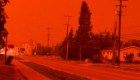 Incendios en Canadá dejan el cielo color rojo