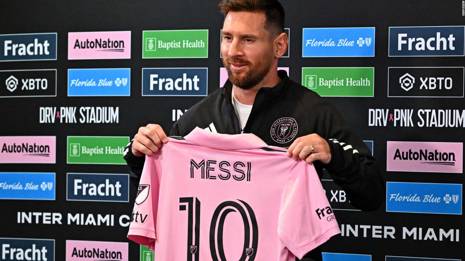 Lionel Messi: "Llegué con mucha ilusión de seguir obteniendo
resultados"