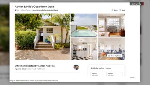 Ashton Kutcher y Mila Kunis han puesto en la plataforma de Airbnb su casa de playa