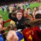 Jugadoras españolas reaccionan a su título en la Copa Mundial Femenina 2023