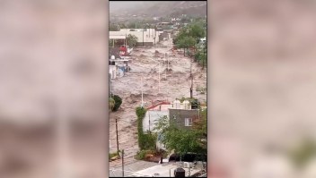 La tormenta Hilary causa inundaciones en Baja California