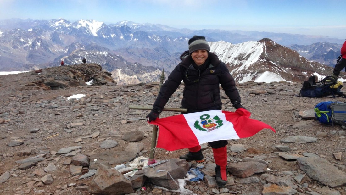 Así es la vida de Silvia Vásquez-Lavado, alpinista peruana