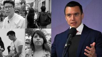 ¿Qué opinan los jóvenes sobre Noboa y la política en Ecuador?