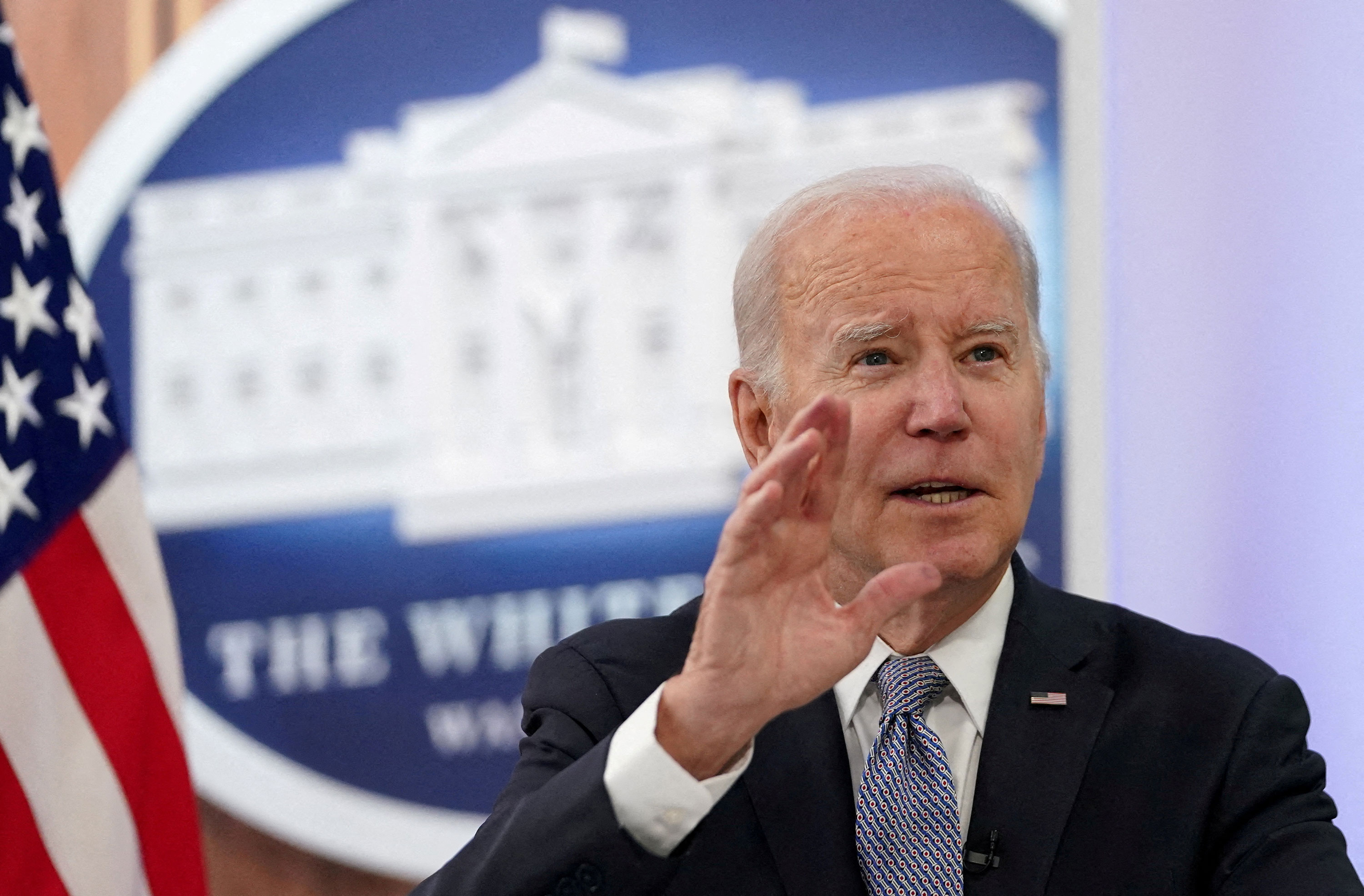 El presidente de Estados Unidos, Joe Biden, habla en la Casa Blanca en abril. (Foto: Kevin Lamarque/Reuters/Archivo)