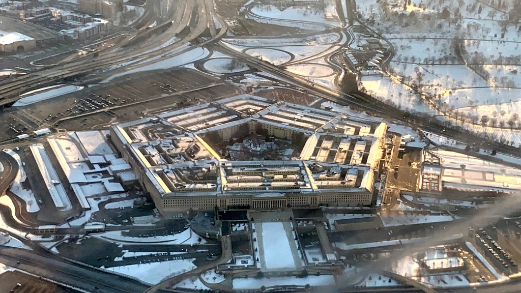 Una imagen aérea muestra el Pentágono en la ciudad de Washington, el 12 de marzo de 2022. (Foto: Eva Hambach/AFP/Getty Images/Archivo)