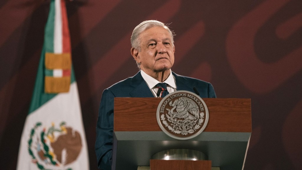 El presidente de México, Andrés Manuel López Obrador.