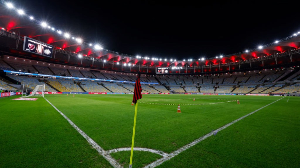 Vista general del estadio antes del partido de ida de los octavos de final de la Copa Libertadores entre Flamengo y Olimpia en el Estadio Maracaná el 3 de agosto de 2023 en Río de Janeiro, Brasil. (Foto: Wagner Meier/Getty Images)