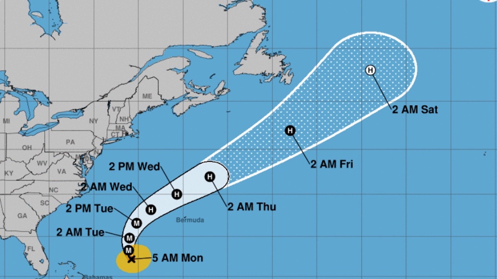Hurricane Franklin becomes the first major hurricane of the Atlantic hurricane season