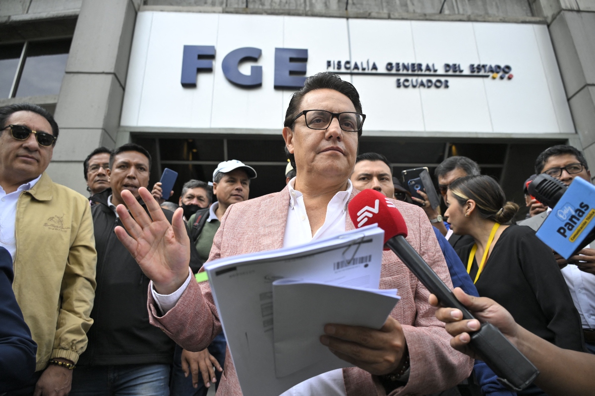 The six detained in connection with the killing of Ecuadorian candidate Fernando Villavicencio are Colombians, according to authorities.