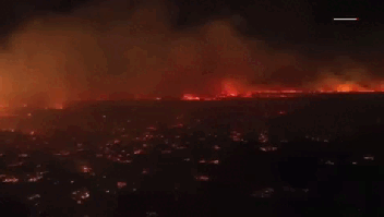 Incendios forestales generan caos en Maui.