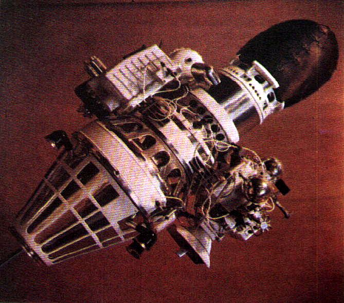 El alunizador de la Misión Luna 9. (Crédito: NASA)