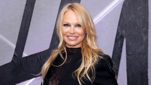 Pamela Anderson en abril.