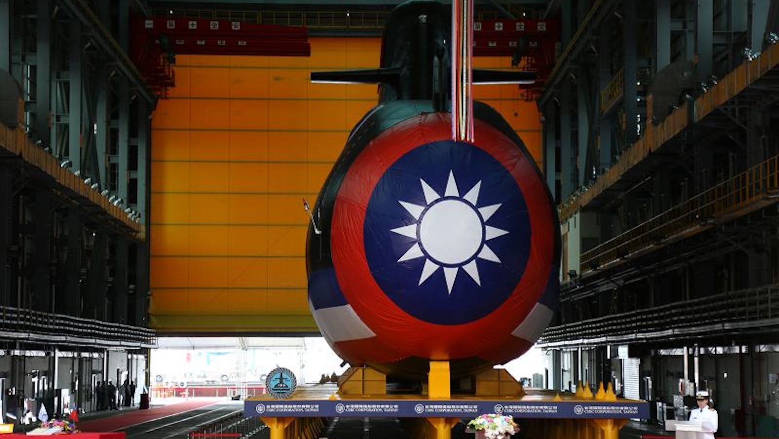 Taiwan Unveils First Domestically Built Submarine, Strengthening Its Defense Against China
