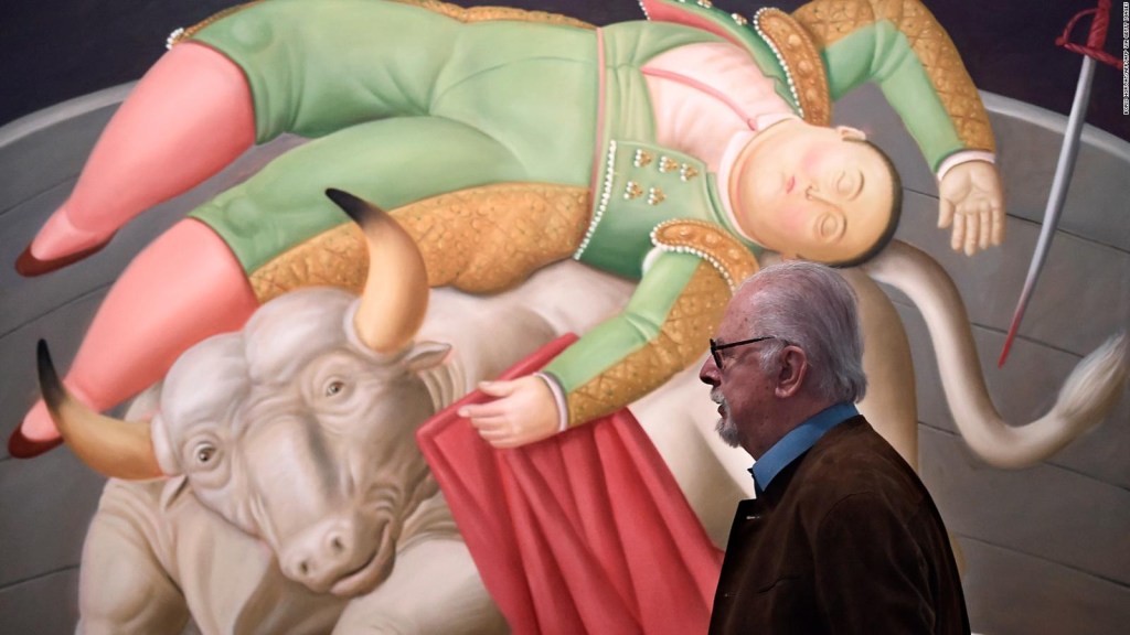 "Nunca he pintado gordos", decía Botero sobre sus pinturas