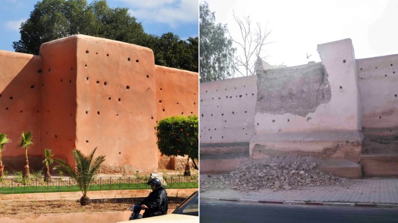 muralla medina sitios afectados marruecos terremoto