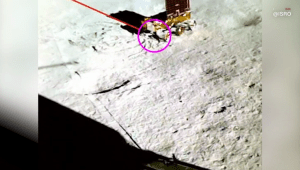 La misión Chandrayaan-3 descubre azufre en el polo sur de la Luna
