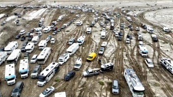 Nevada: miles de varados en el festival Burning Man