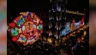 Así luce el zócalo de Ciudad de México en el mes patrio