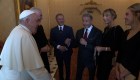 Así fue el encuentro entre el papa Francisco y Sylvester Stallone
